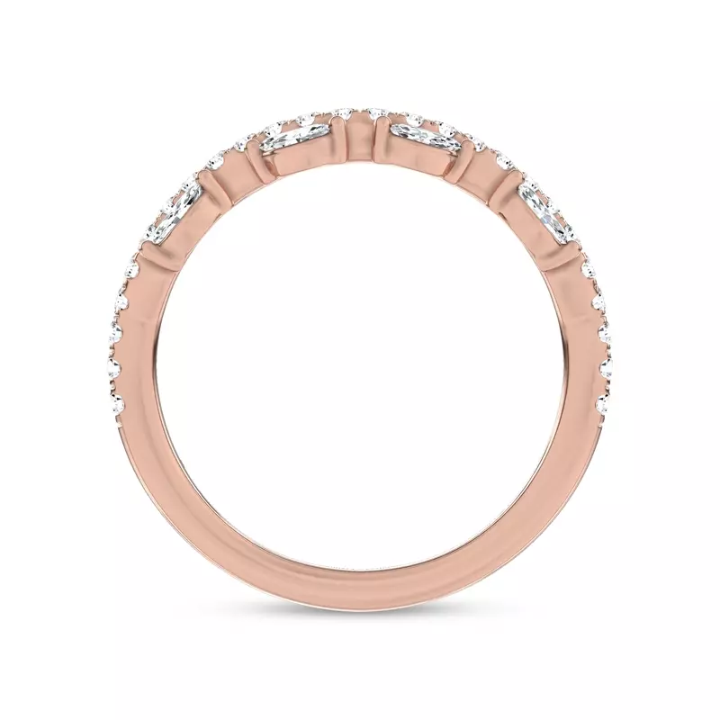 14K Rose Gold Embellis Lab Band by Christian Siriano