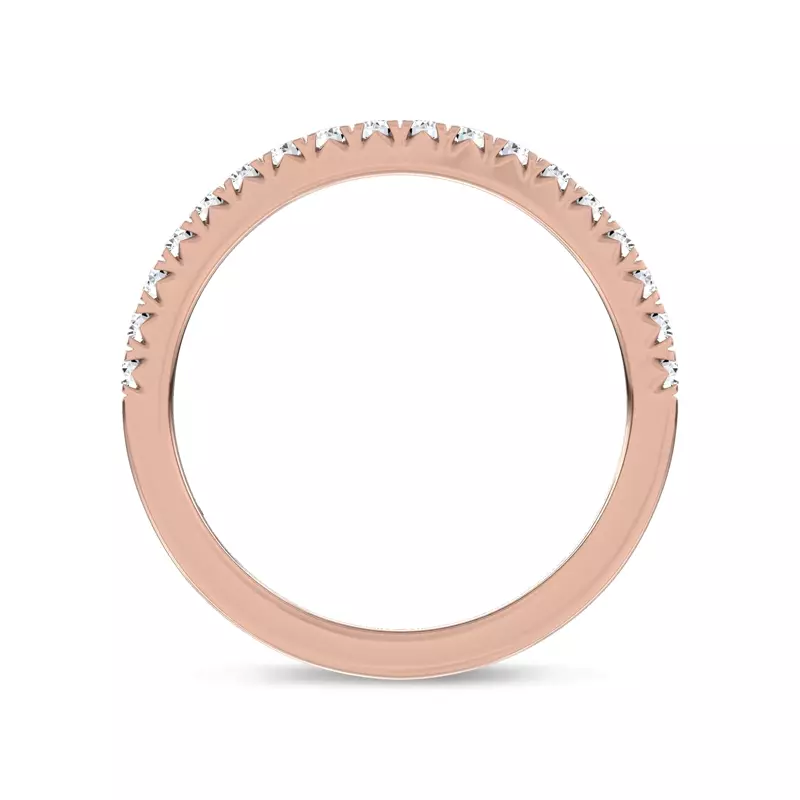 14K Rose Gold Ardora Lab Band by Christian Siriano