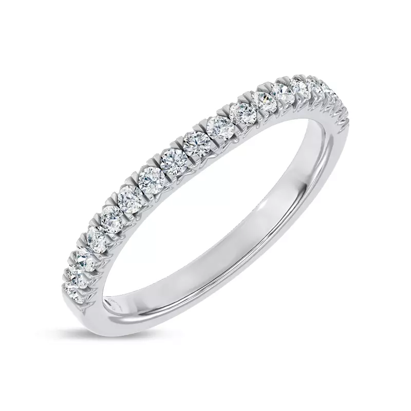 18K White Gold Ardora Band by Christian Siriano
