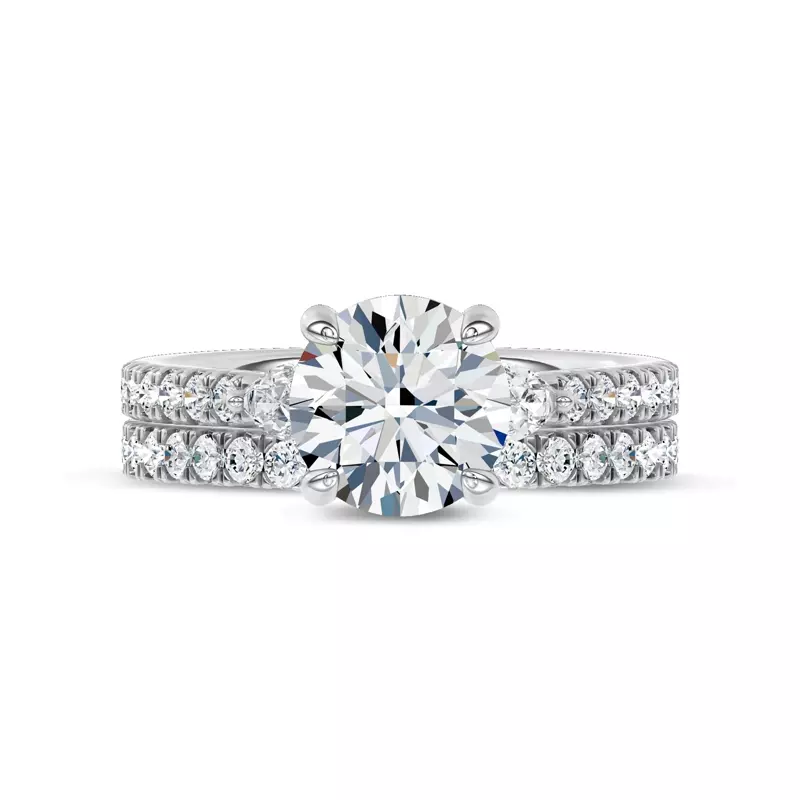 18K White Gold Ardora Band by Christian Siriano