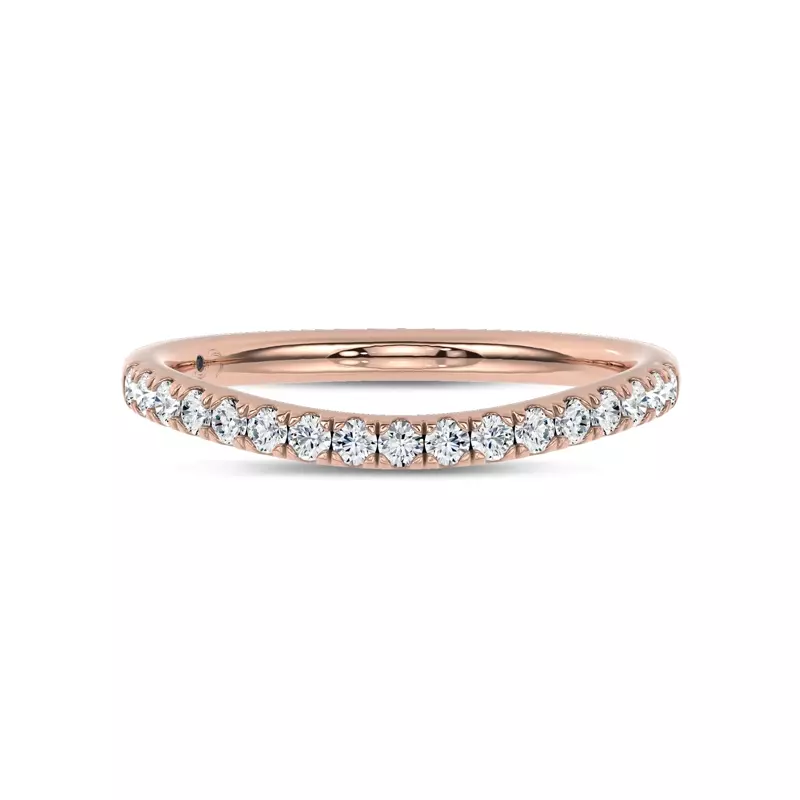 Classic Contoured Pavé Lab Band by Christian Siriano