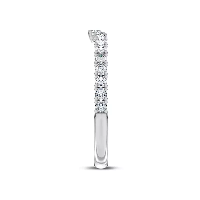 18K White Gold Fleuron Lab Band by Christian Siriano