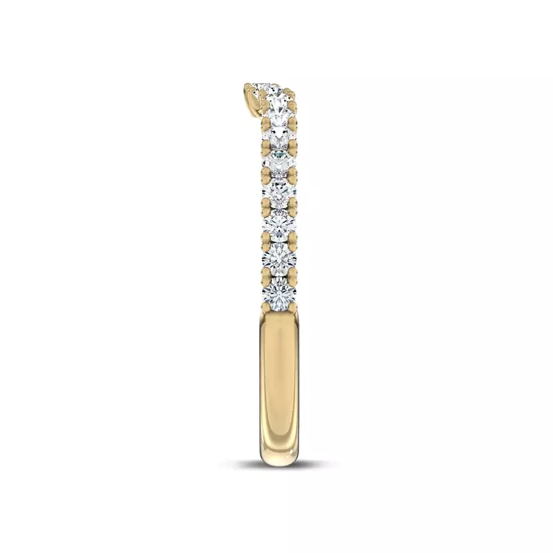 18K Yellow Gold Fleuron Lab Band by Christian Siriano