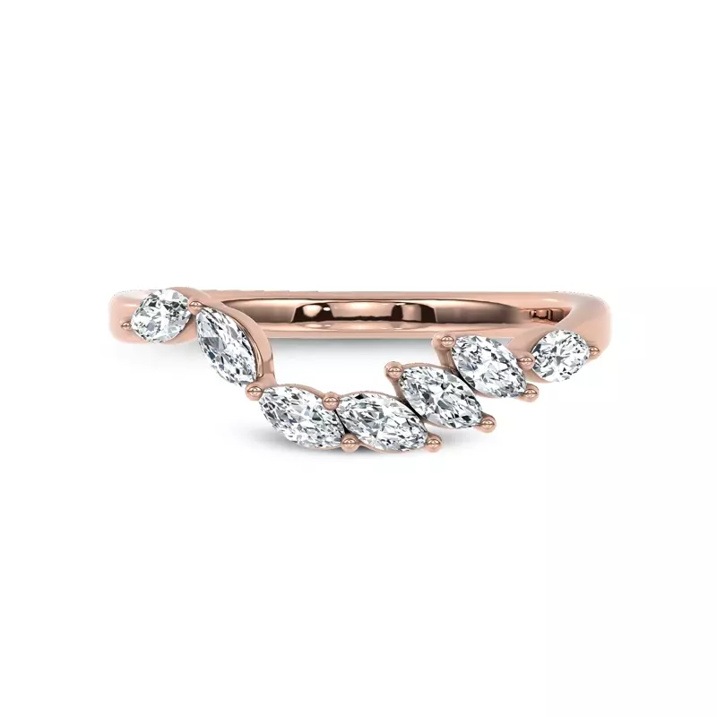 Envol Marquise Contoured Band by Christian Siriano