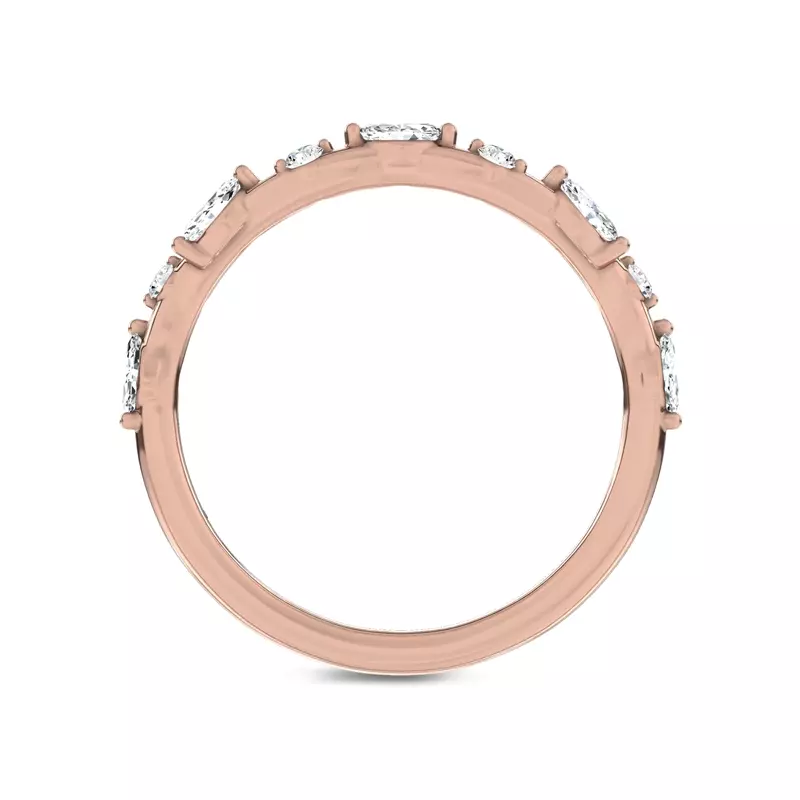 14K Rose Gold Amour Bloom Band by Christian Siriano