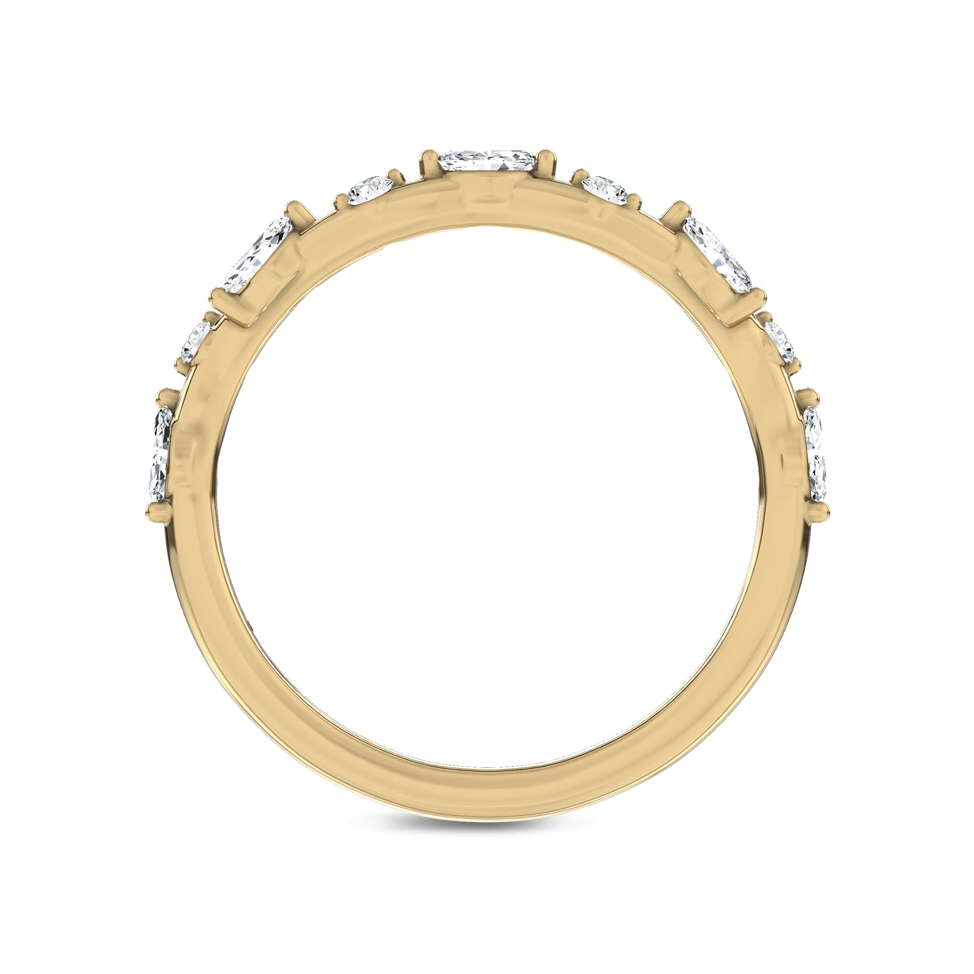 18K Yellow Gold Amour Bloom Band by Christian Siriano