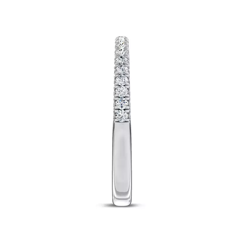 Platinum Unione Pavé Lab Band by Christian Siriano