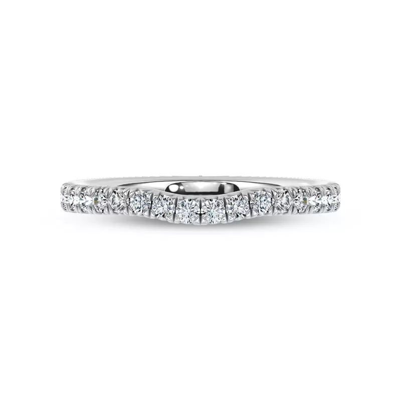 Vive Contoured Pavé Band by Christian Siriano