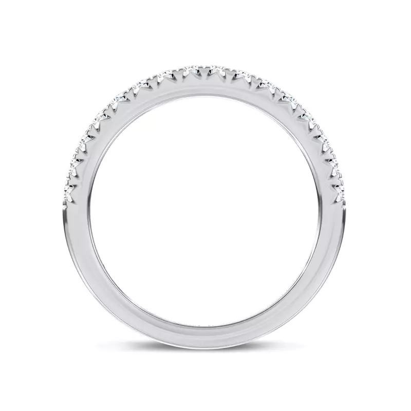 18K White Gold Mirare Band by Christian Siriano