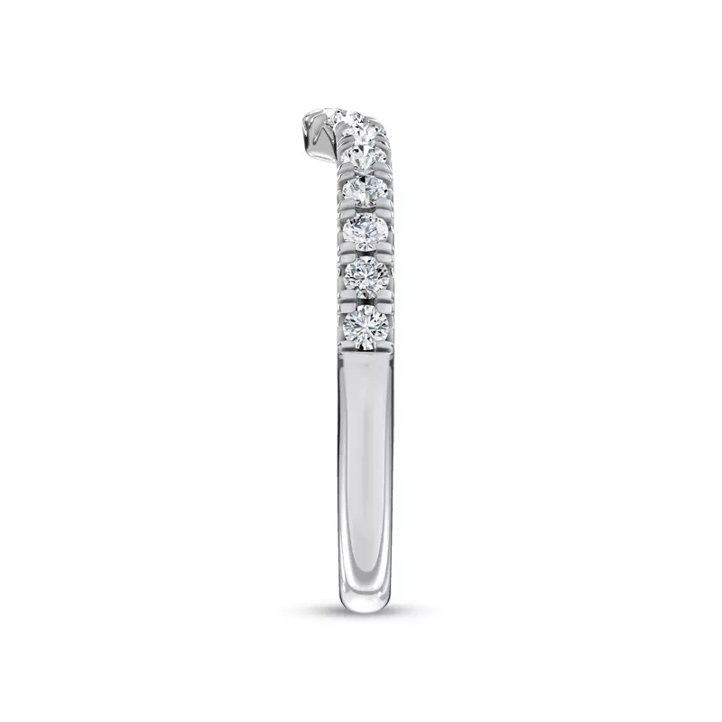Platinum Sculpted Light Band by Christian Siriano