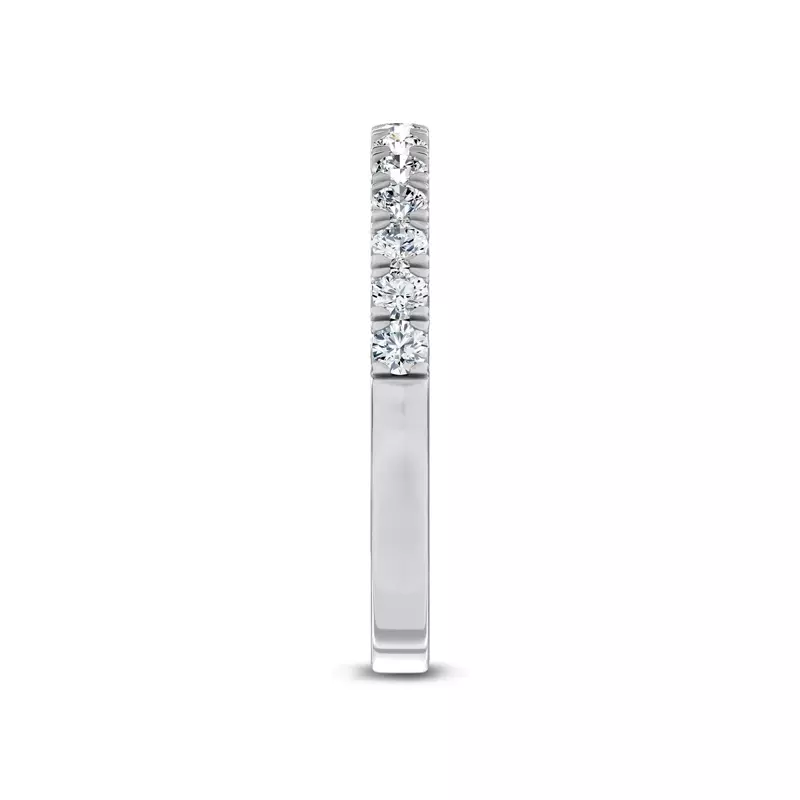 Platinum Joye French Pavé Lab Band by Christian Siriano