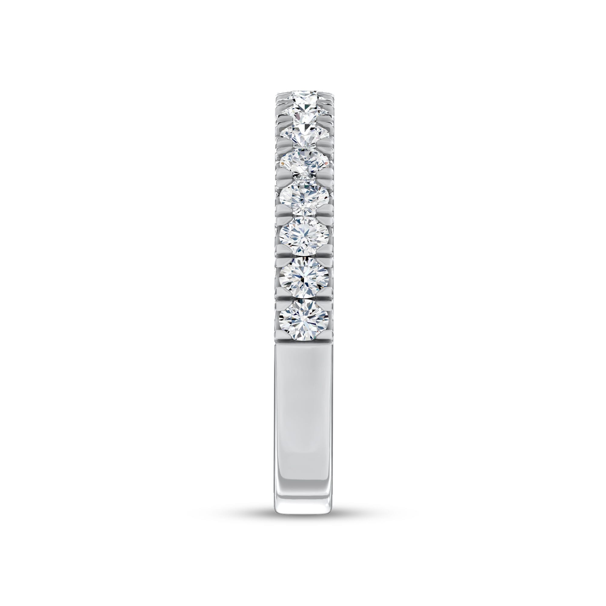 Platinum Duet Pavé Lab Band by Christian Siriano