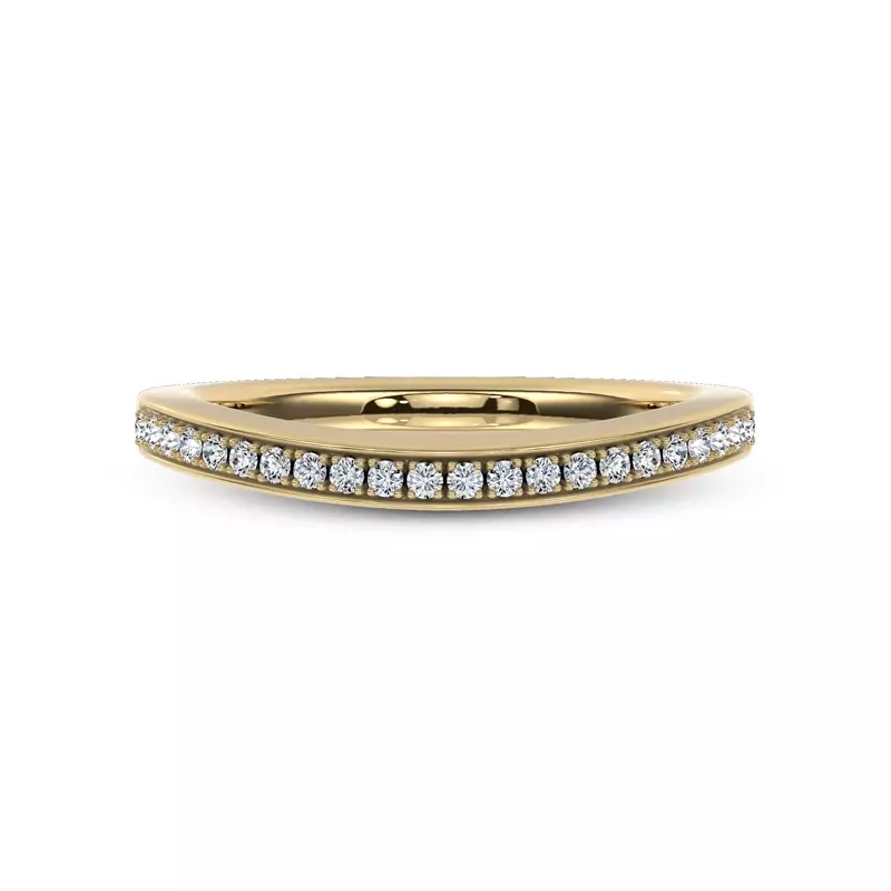 Jenna Contour Pavé Lab Band