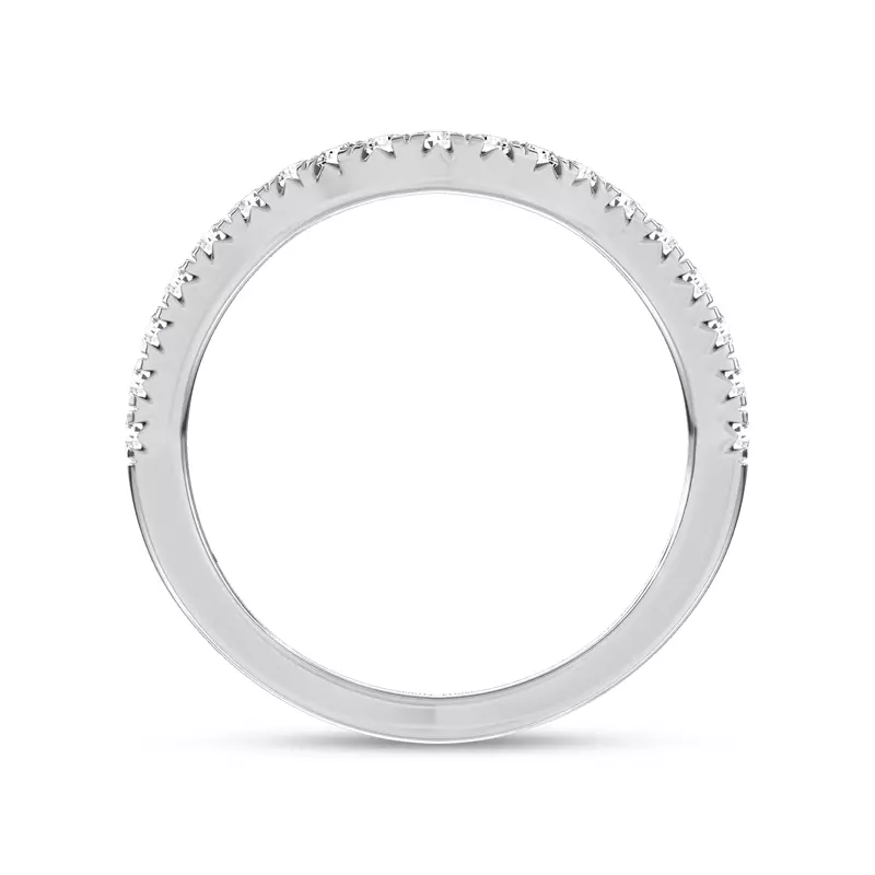 Platinum Moonlit Veil Contour Lab Band by Christian Siriano