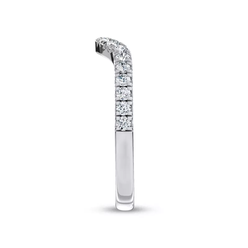 Platinum Moonlit Veil Contour Lab Band by Christian Siriano