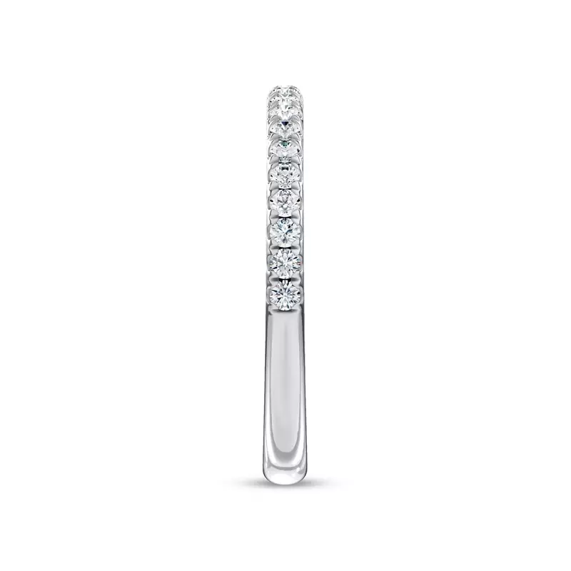 Platinum Floria Pavé Lab Band by Christian Siriano