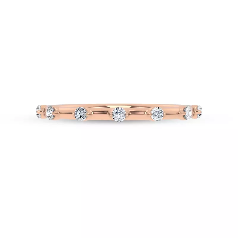 Starlight Spaced Diamond Band