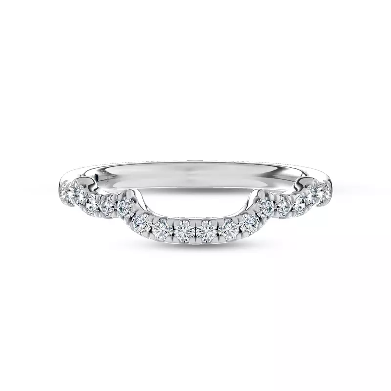 Valora Contoured Pavé Band by Christian Siriano