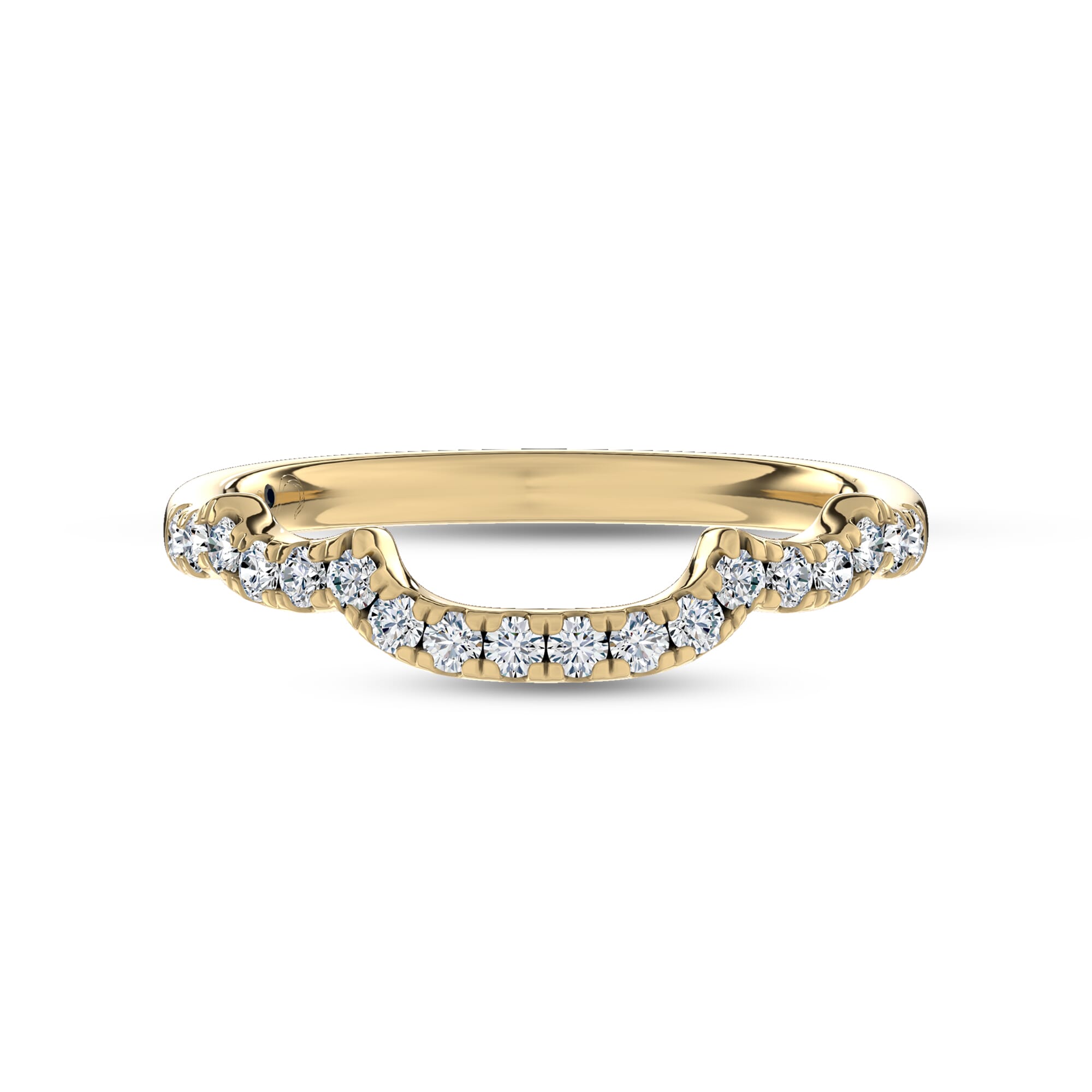 Valora Contoured Pavé Band by Christian Siriano