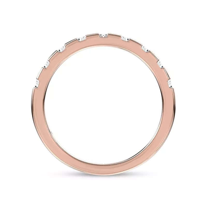 14K Rose Gold Colonnade Band by Christian Siriano