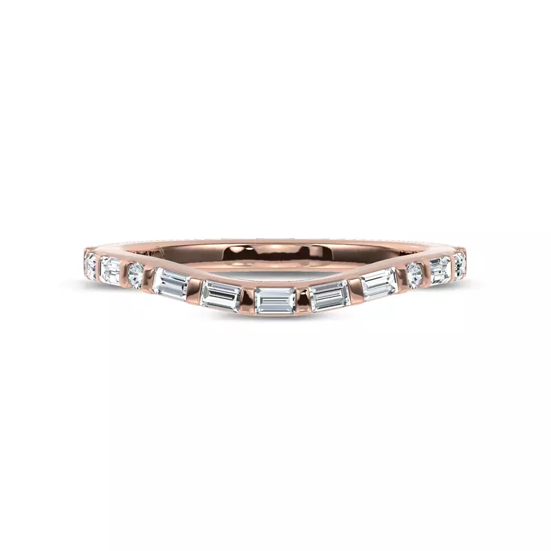 Mirabel Baguette Contoured Lab Band by Christian Siriano