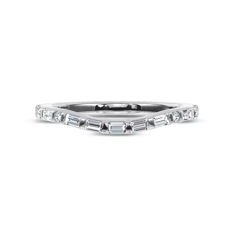Mirabel Baguette Contoured Lab Band by Christian Siriano