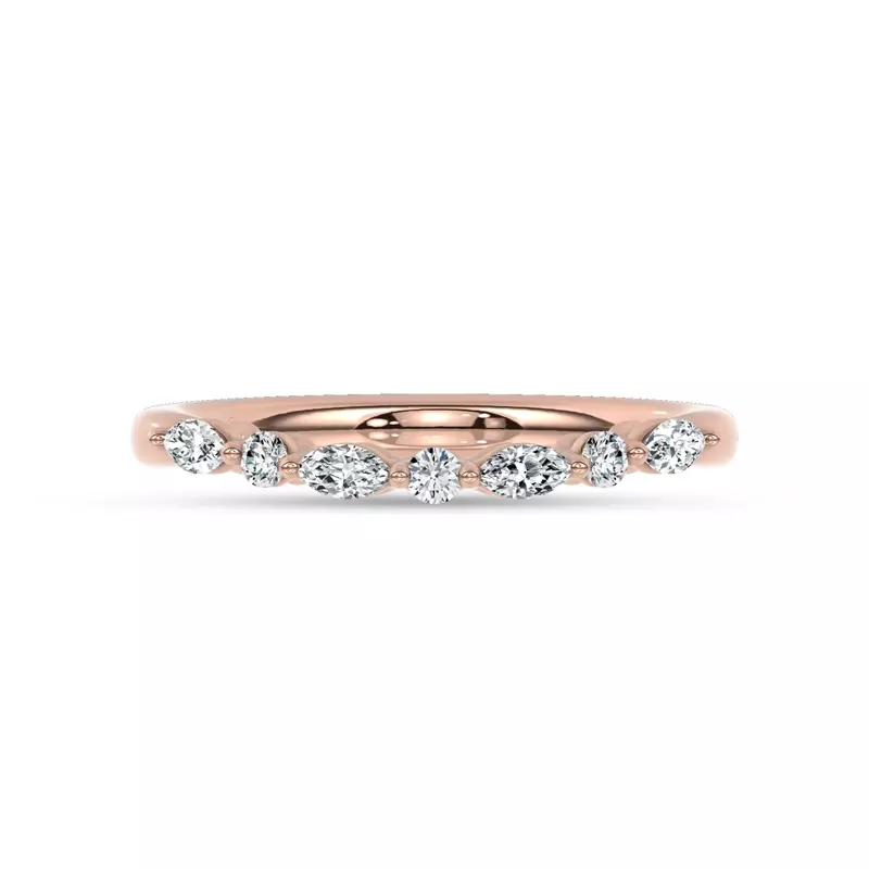 Novelle Mixed Shape Band by Christian Siriano