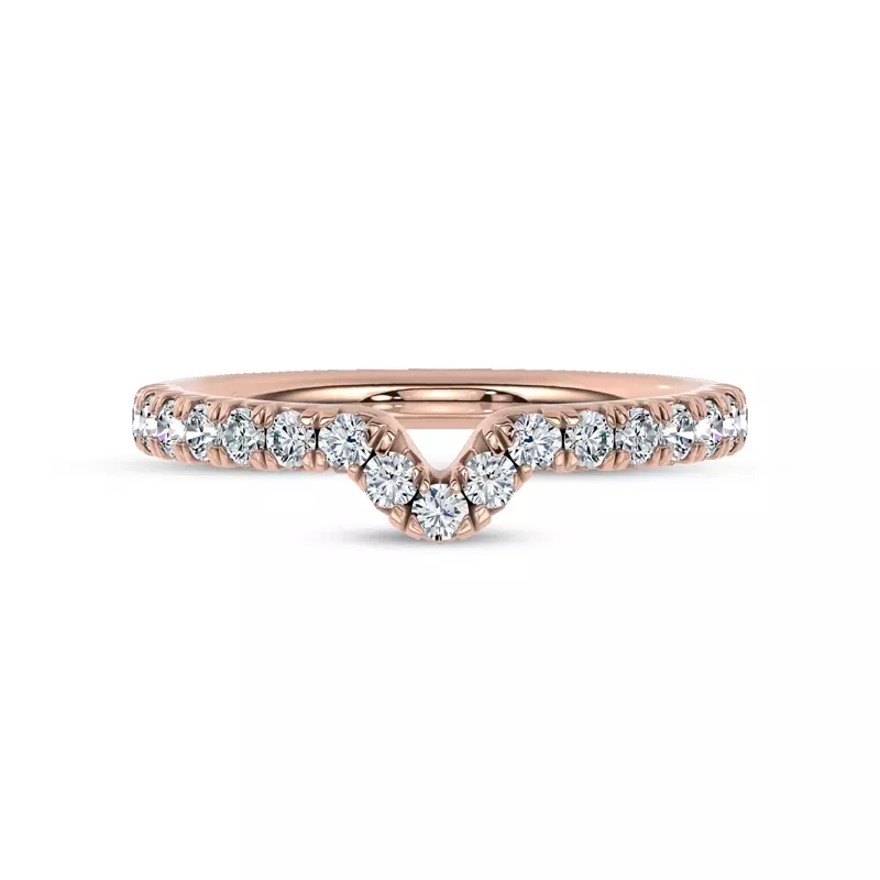 Ovation Contoured Pavé Band by Christian Siriano