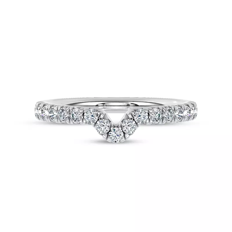 Ovation Contoured Pavé Lab Band by Christian Siriano