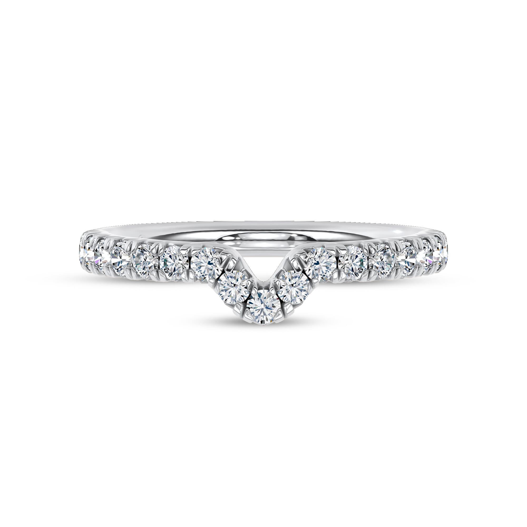 Ovation Contoured Pavé Band by Christian Siriano