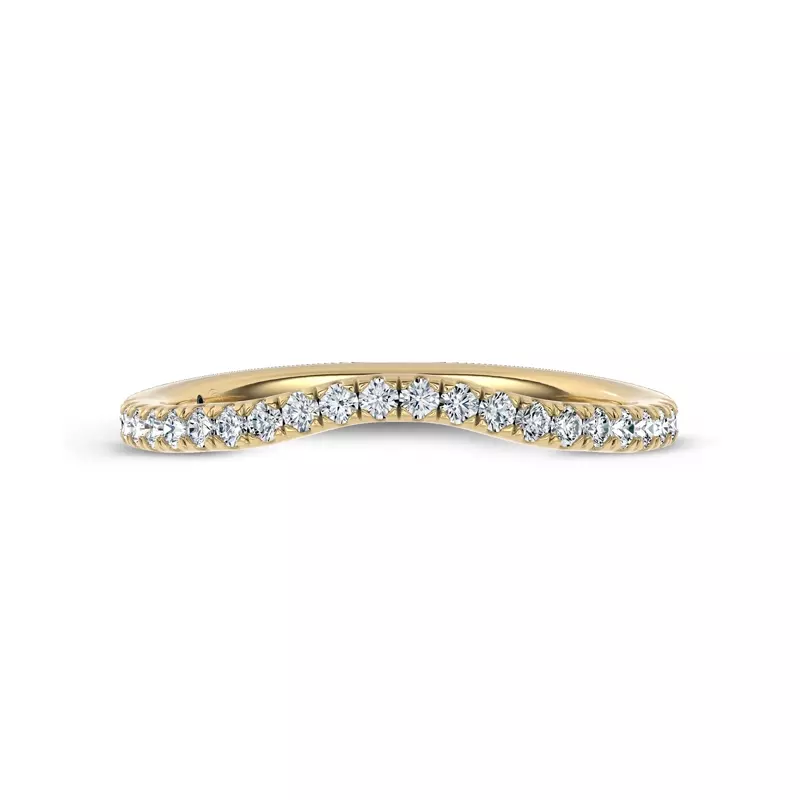 Serenade Contoured Pavé Lab Band by Christian Siriano