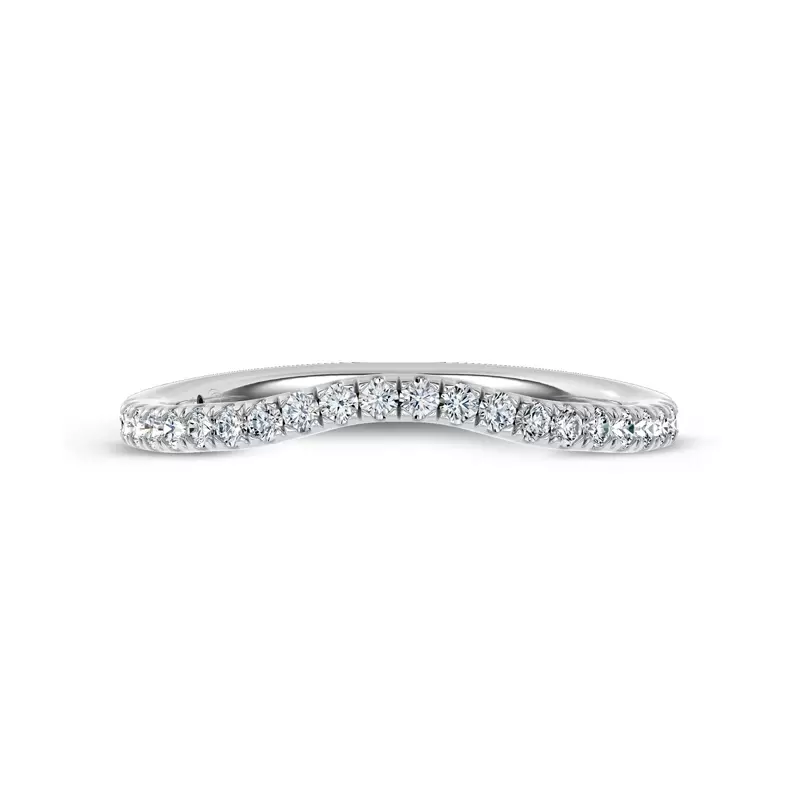 Serenade Contoured Pavé Lab Band by Christian Siriano