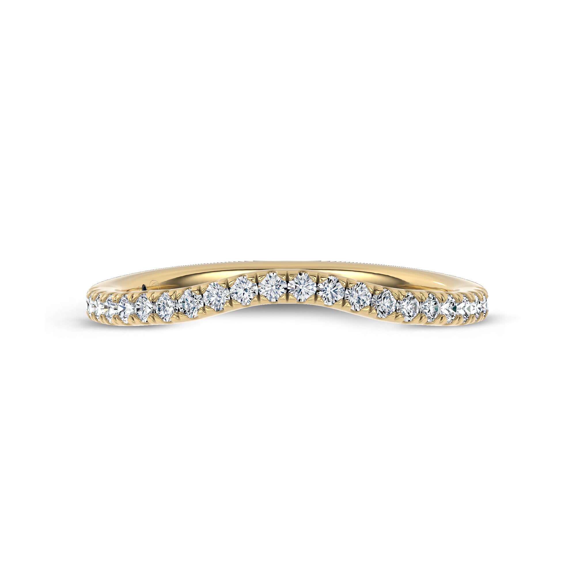 Serenade Contoured Pavé Lab Band by Christian Siriano