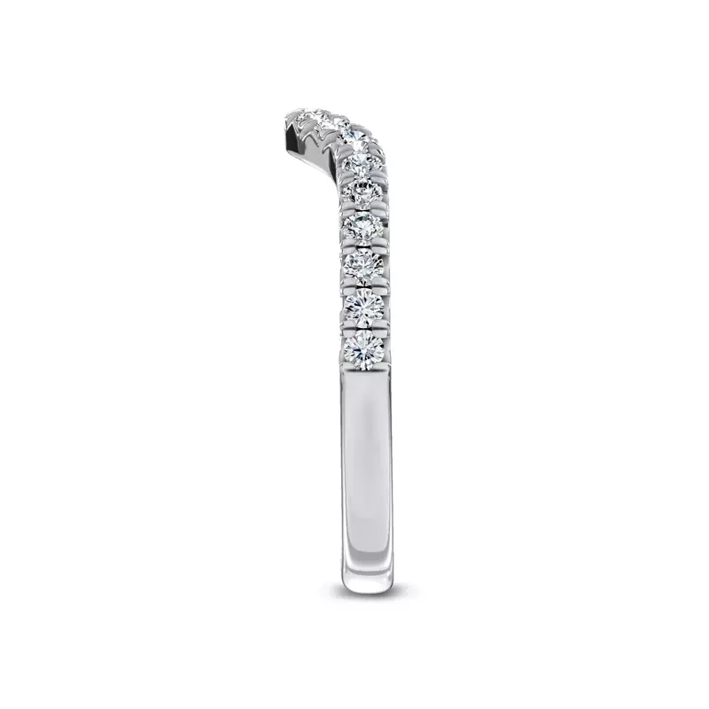 Platinum Moonlit Veil Lab Band by Christian Siriano