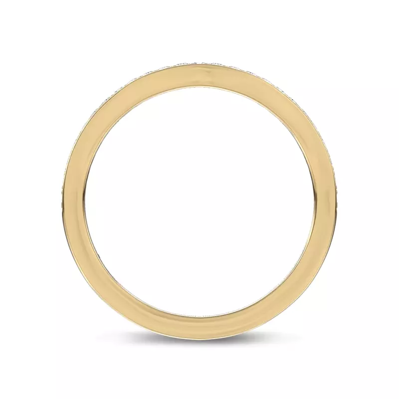 14K Yellow Gold Tessina Band by Christian Siriano