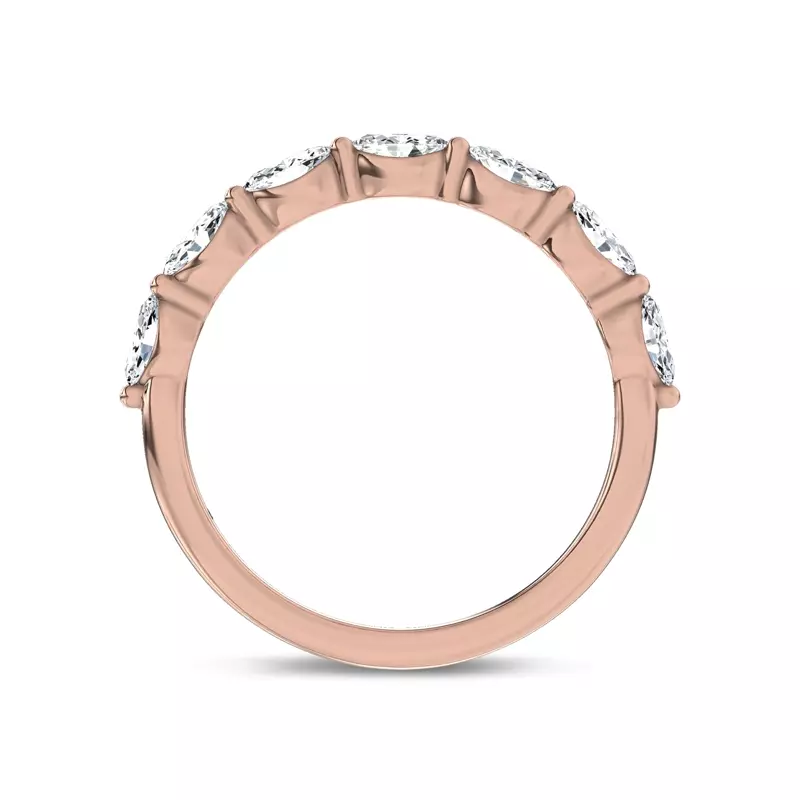 14K Rose Gold Virelia Band by Christian Siriano