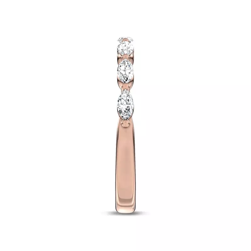 14K Rose Gold Virelia Band by Christian Siriano
