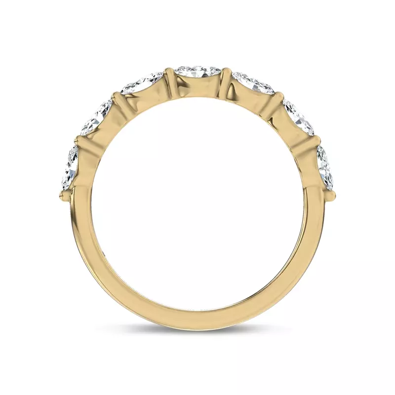 14K Yellow Gold Virelia Band by Christian Siriano