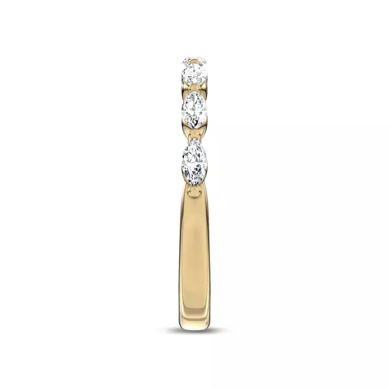 14K Yellow Gold Virelia Band by Christian Siriano