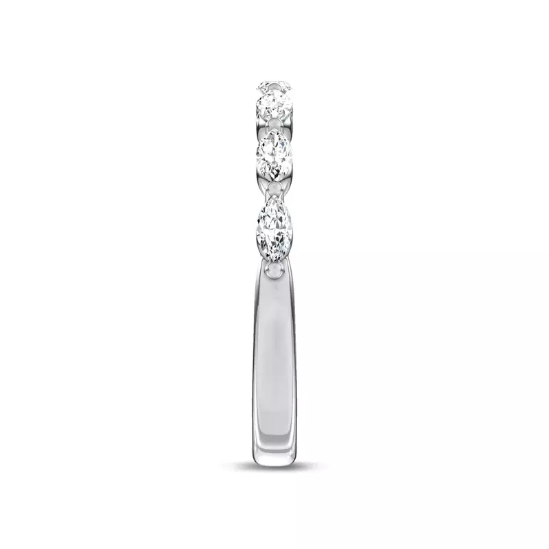 18K White Gold Virelia Band by Christian Siriano