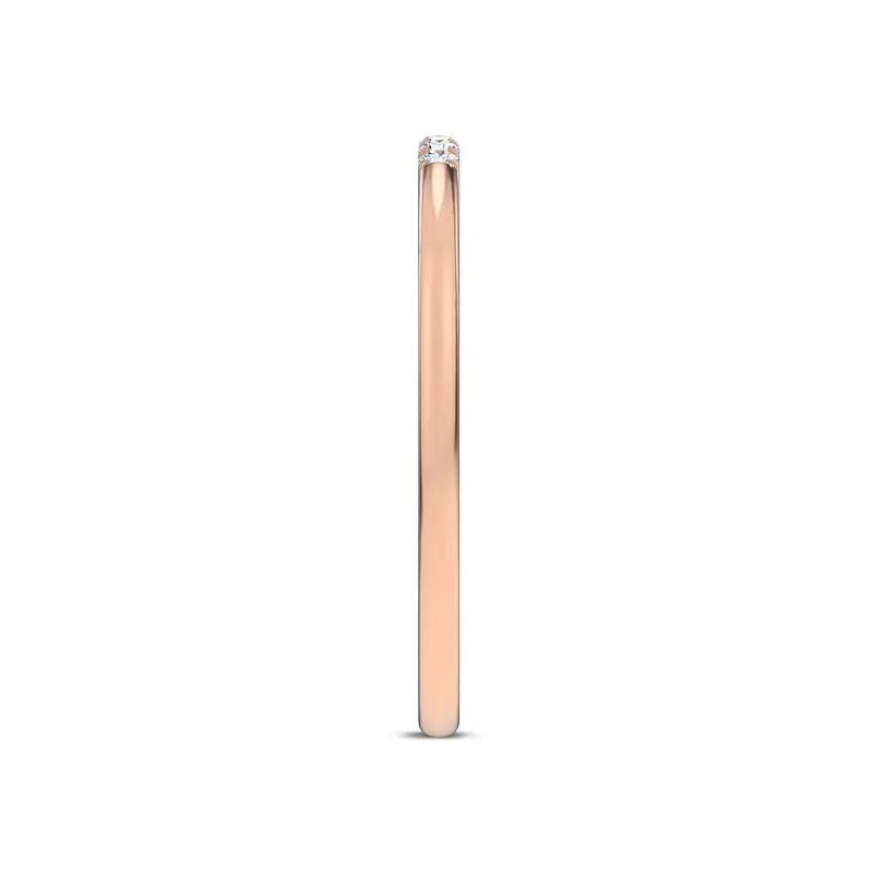 18K Rose Gold Petite Glow Lab Band