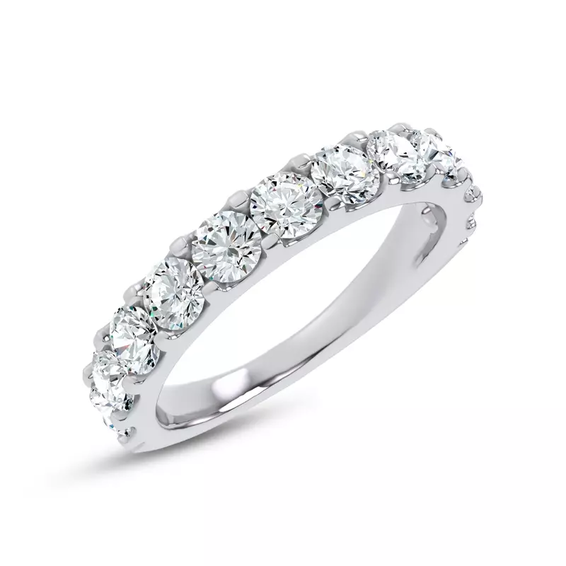 18K White Gold Jules Classic Lab Diamond Band (1.50ct. tw.)