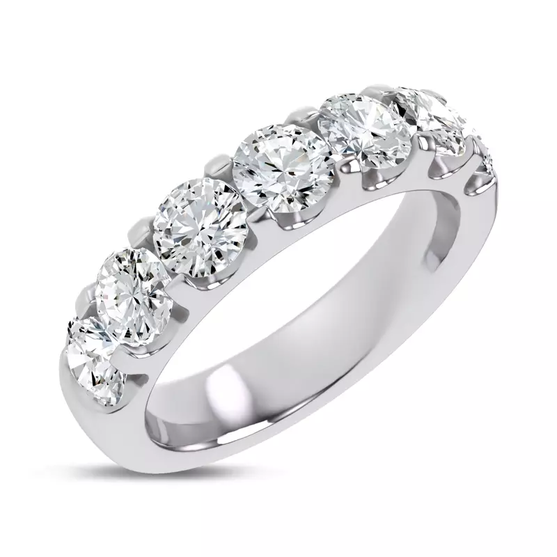 18K White Gold Jules Classic Diamond Band (2.00ct. tw.)