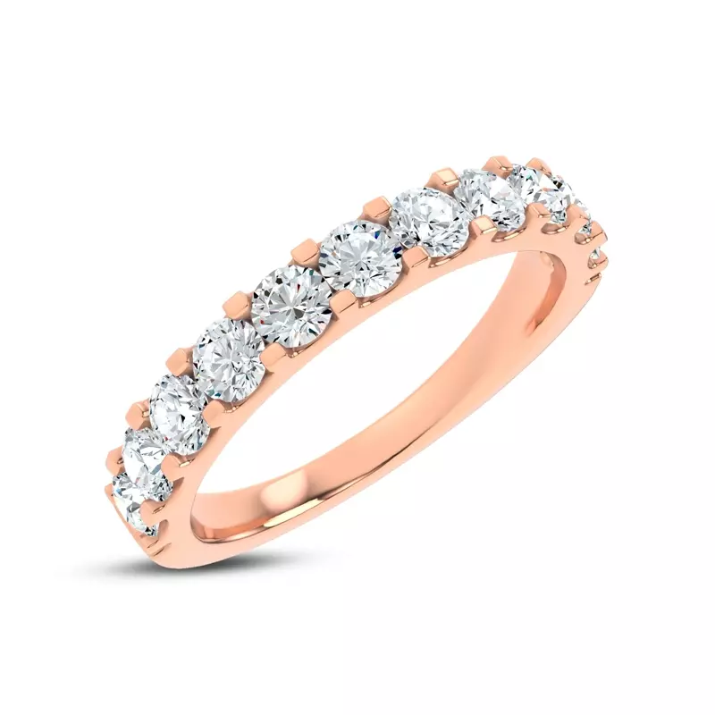 18K Rose Gold Jules Classic Diamond Band (1.00ct. tw.)