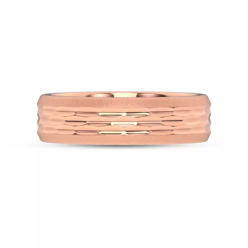 Patterned Brushed Edge Band (7mm)