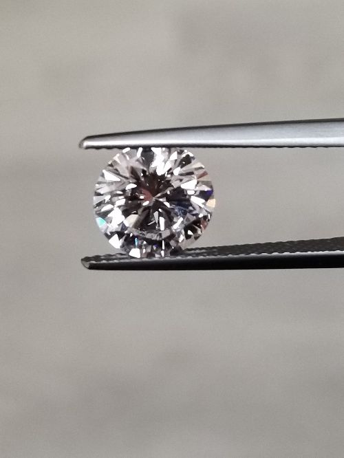 2.53ct F VS2 Rare Carat Ideal Cut Round Diamond