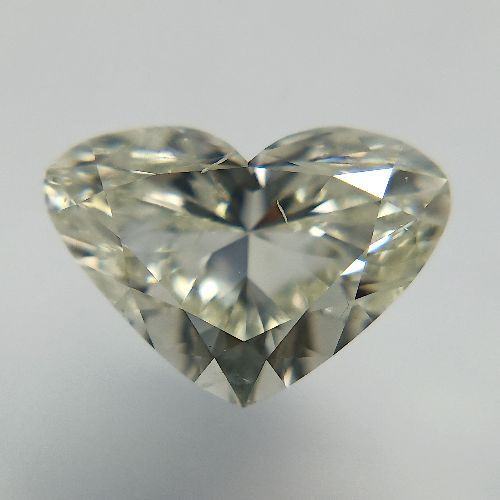 1.21ct K SI1 Good Cut Heart Diamond