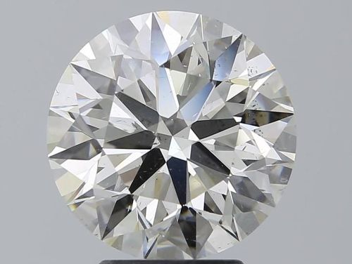 3.73ct K SI2 Excellent Cut Round Diamond