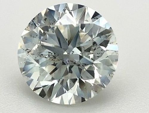 2.60ct G SI2 Rare Carat Ideal Cut Round Diamond