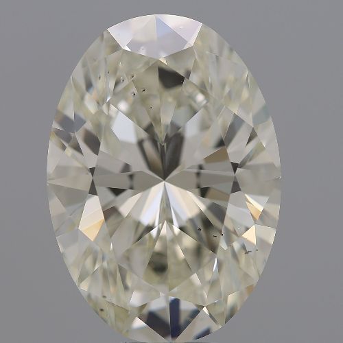 12.62ct K SI1 Rare Carat Ideal Cut Oval Diamond
